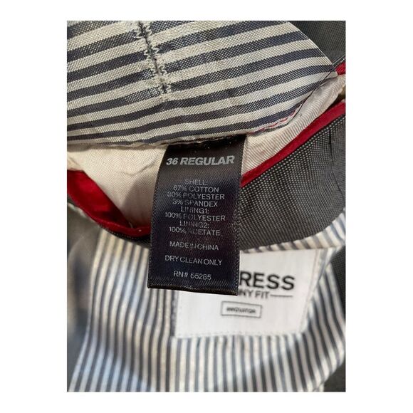 Express Women’s Size 36R Black Skinny Fit Two Button Sport Coat Blazer Jacket - Picture 9 of 16